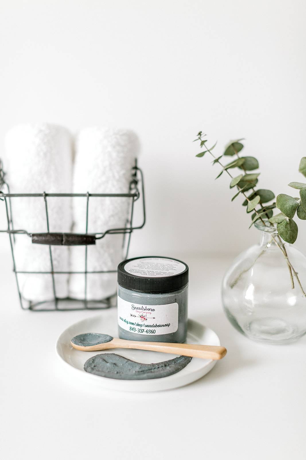 Activated Charcoal Face Scrub - Charcoal Face Wash - Oily Skin Face Soap - Face Soap For Acne - Detox - Exfoliating Natural Skin Care