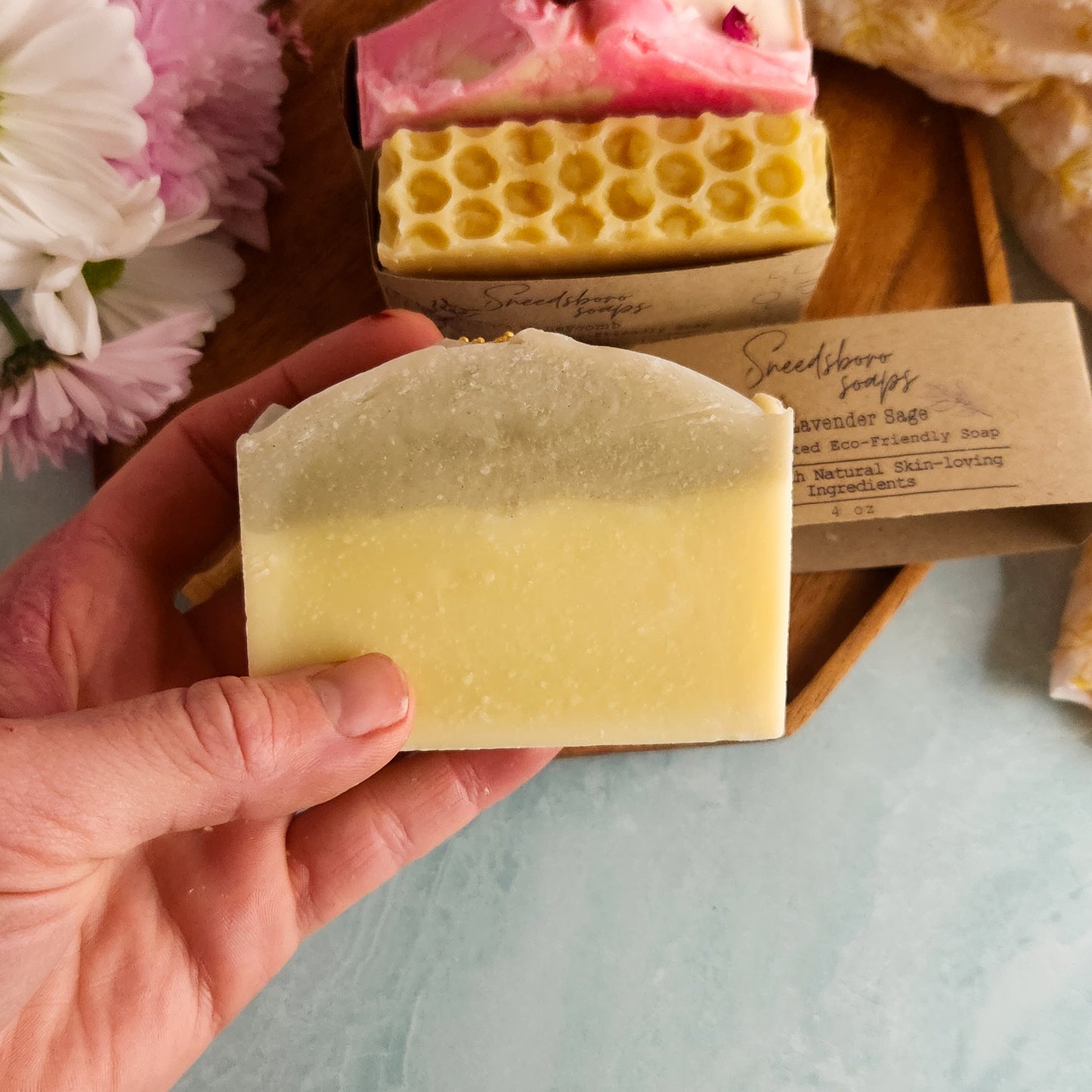 Spring Soaps - Set of 3 - Gift for Mom