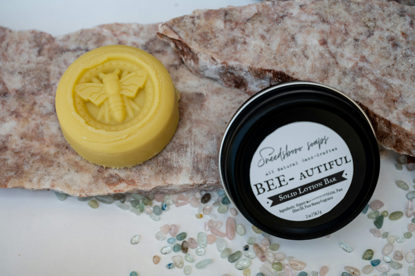 Bee Lotion Bar, Solid Lotion Bar