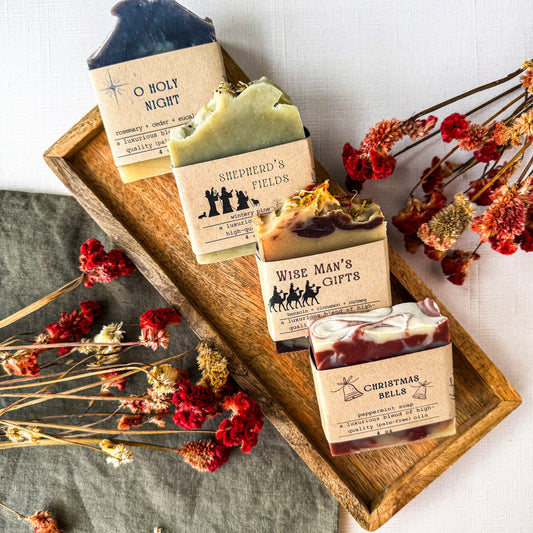 Set of Four - Christmas Soaps