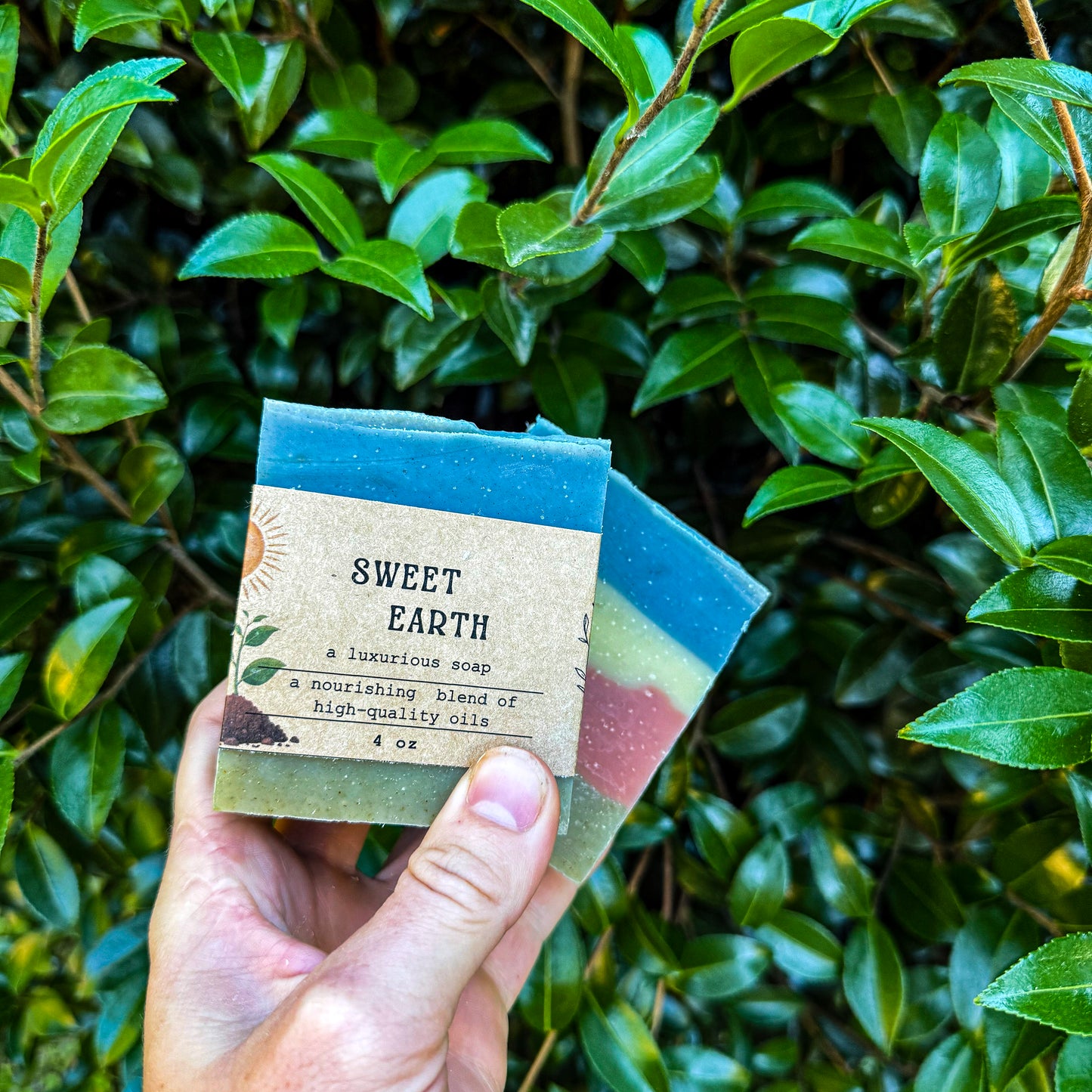 Artisan Soap, Sweet Earth, Father's Day Soap