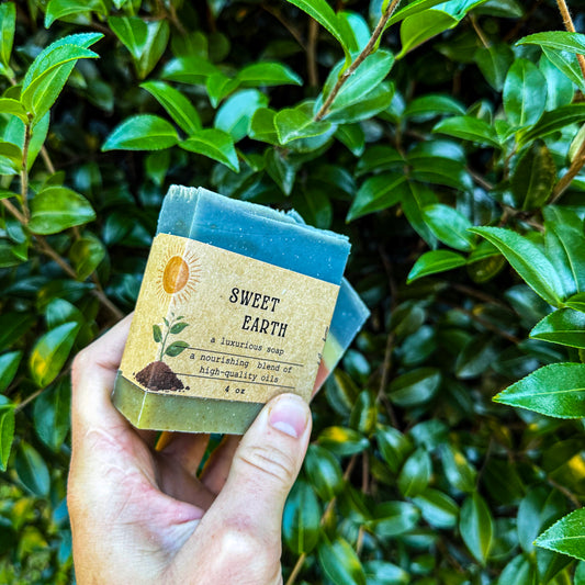 Artisan Soap, Sweet Earth, Father's Day Soap