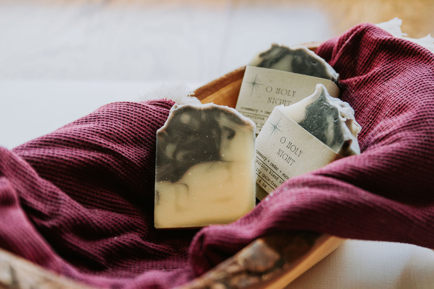 Christmas Soap Bar - Cold Process Soap - Vegan Soap