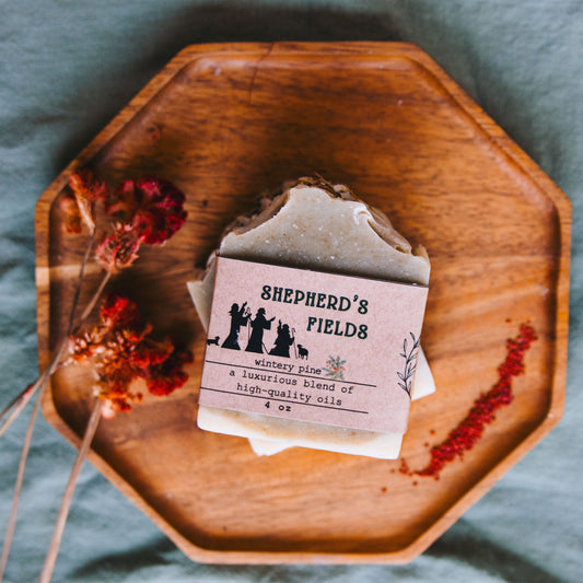 Bar Soap - Holiday Soap - Best Friend Gift - Shepherds Fields