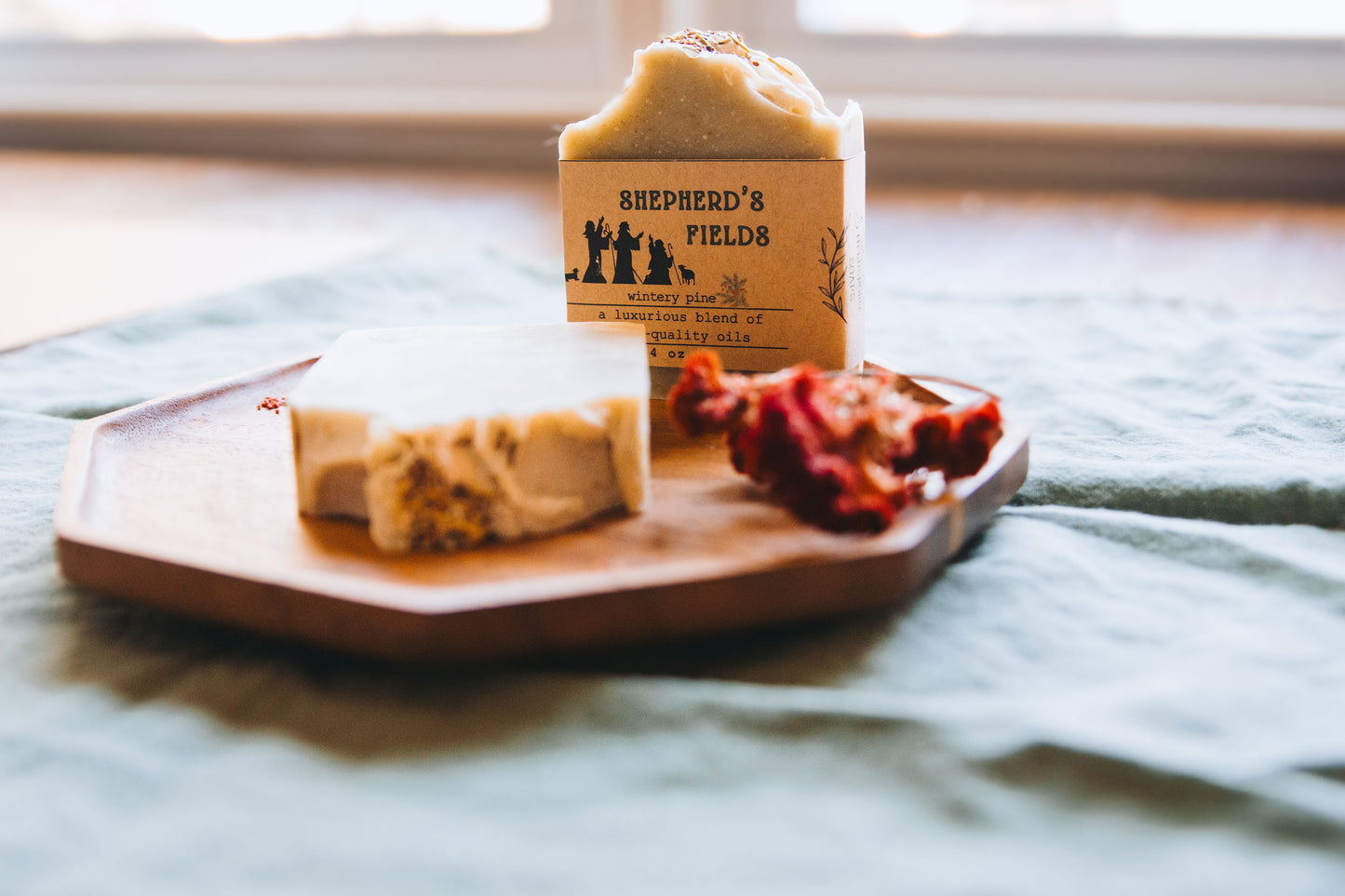 Bar Soap - Holiday Soap - Best Friend Gift - Shepherds Fields