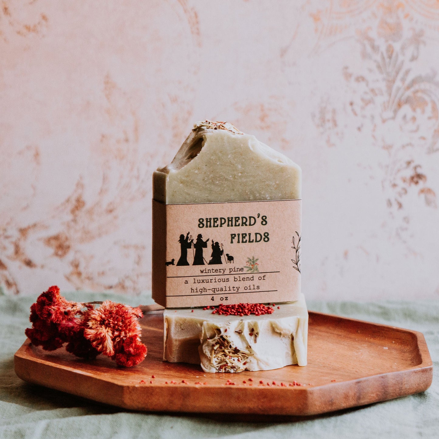 Bar Soap - Holiday Soap - Best Friend Gift - Shepherds Fields