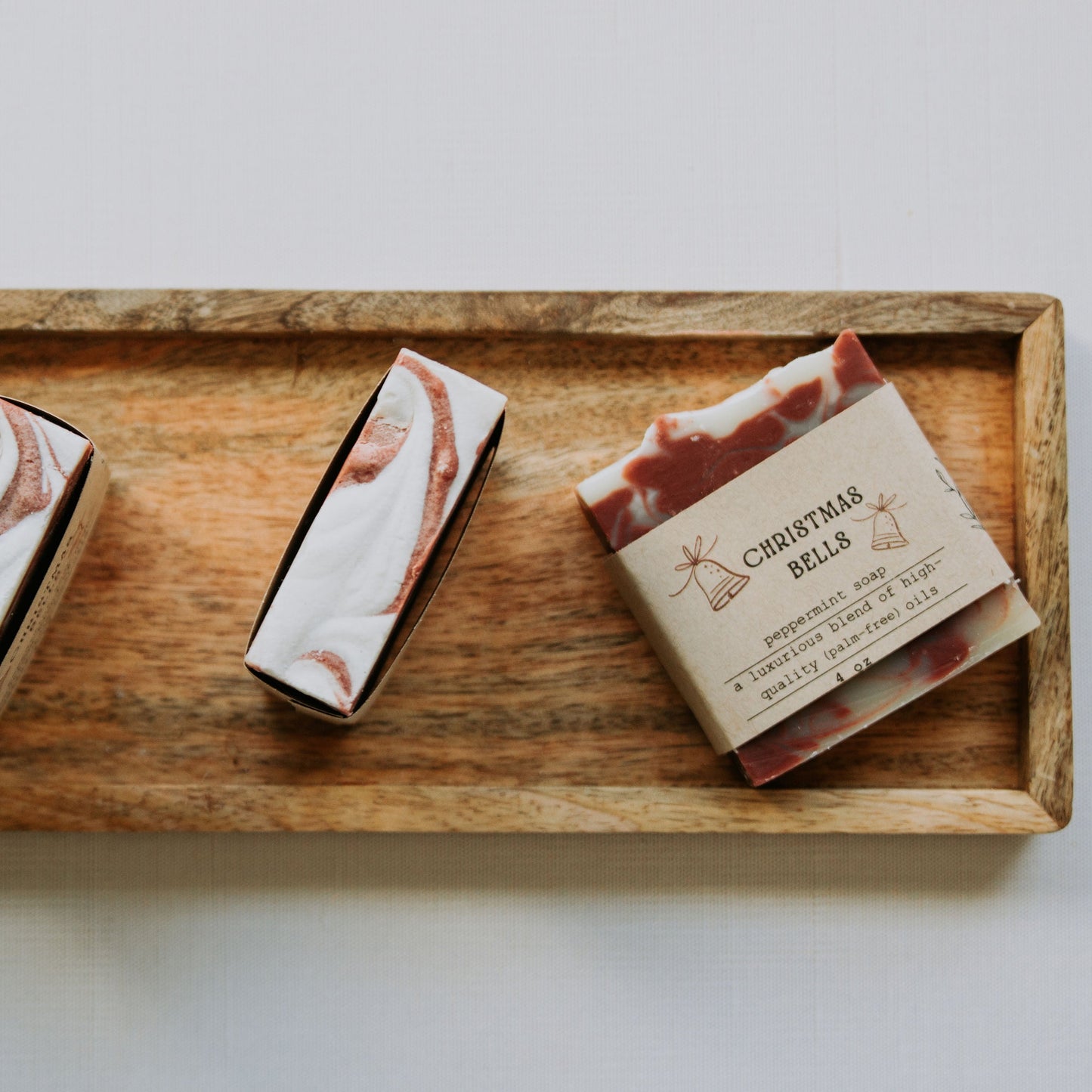 Peppermint Soap - Bar Soap - Christmas Soaps - Gifts-for-her