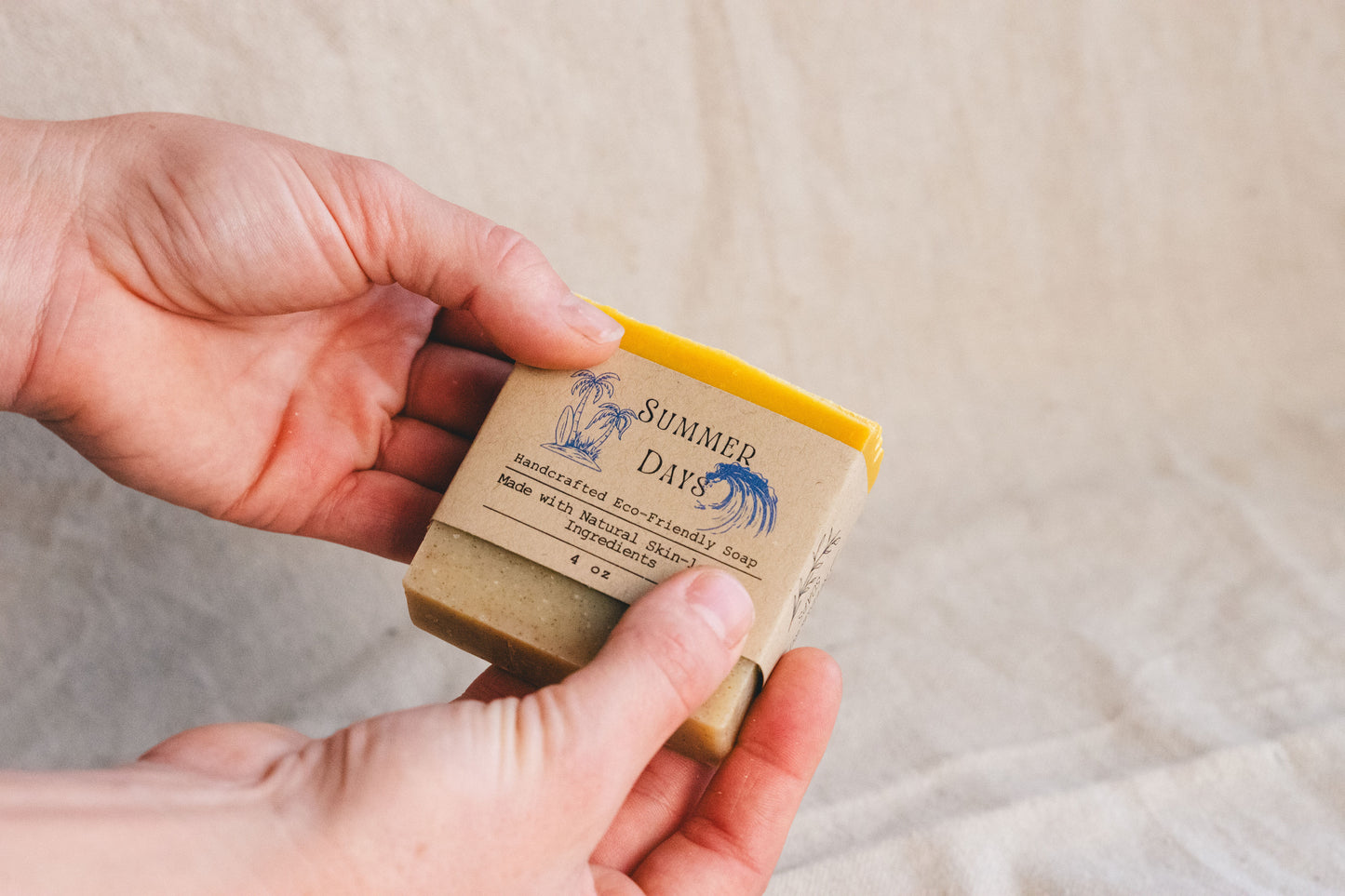 Lemon Blueberry Bar Soap - Summer Days  - Best Bar Soap - Handmade Soap - Citrus Soap - Natural Soap - Sneedsboro Soap - Gift For Her - Soap