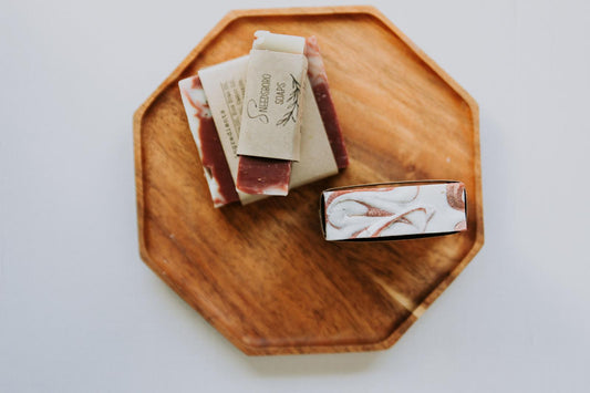 Stripped Peppermint Bar Soap - discount