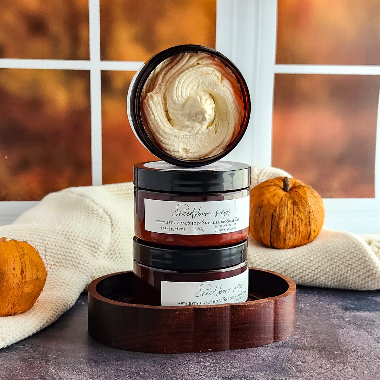 Foaming Sugar Scrub - Pumpkin Spice - Fall Themed Gift - Gifts for Friends