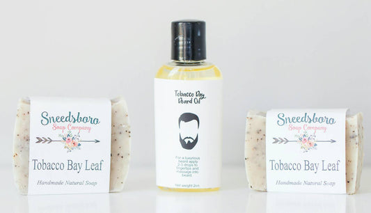 Mens Grooming Gift Set - Soap And Beard Oil Kit - Valentine Gift For Him - Romantic Gift - Beard Oil And Soap Box - Grooming Box - Beard Oil