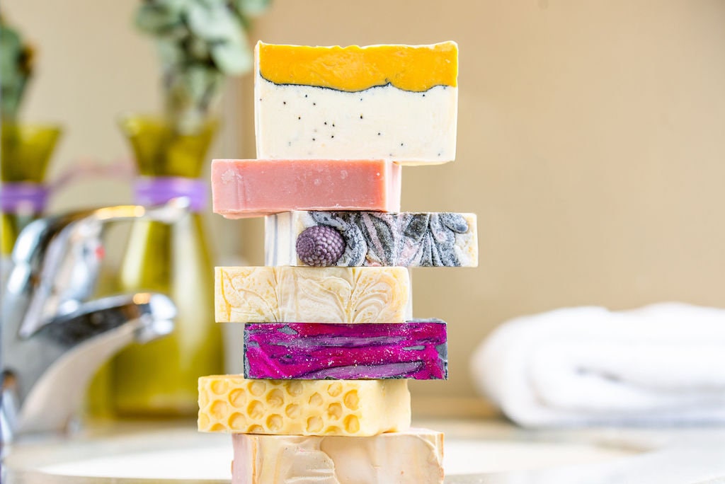 Natural Soap, Vegan Soap, Bar Soap, Gift For Mom, Soap Gift Box